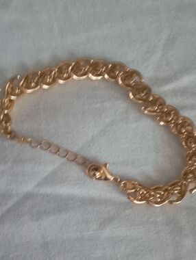 Classic Gold Chain Link Bracelet for Women